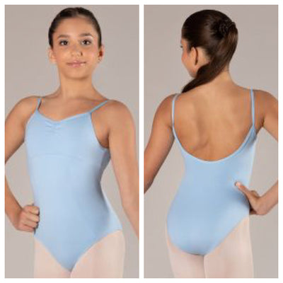 Energetiks - Natalia Camisole Leotard - Child (ICL63OD4) - Misty Blue