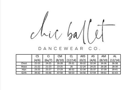 Chic Ballet Dancewear Co. - The Alyvia Skirt - Child/Adult (CHIC201-IND) - Indigo