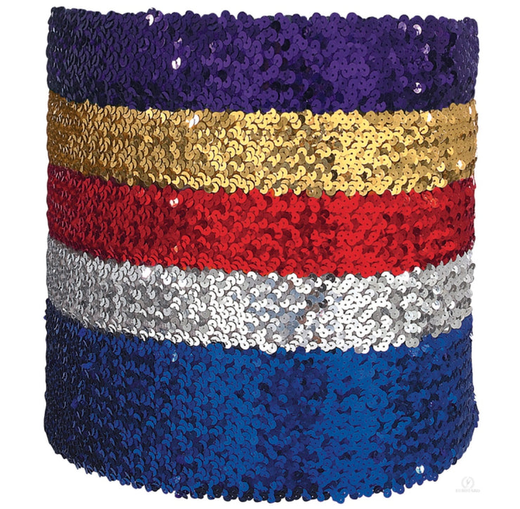 Eurotard - 2” Wide Sequin Belt (13745) - Assorted
