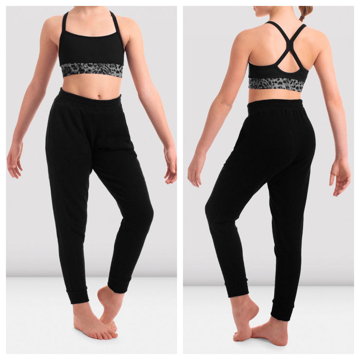 Bloch - Abiana Crop Top - Child (FT5076C) - Black