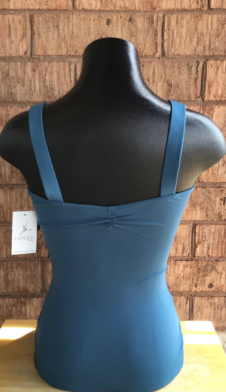 Capezio - Tactel Wide Strap Camisole Leotard - Adult (SE1012W) - Indigo