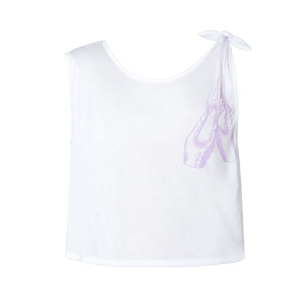Energetiks - Riley Tie Top - Child (ICAT71J1) - White