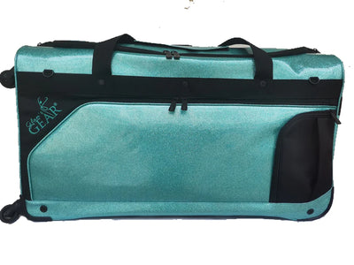 Glam'r Gear - Changing Station Travel Bag - STANDARD TEAL SPARKLE - IN-STORE ONLY - NOT AVAILABLE FOR SHIPPING