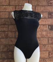 Ballet Rosa - Lesly Sweetheart Neckline/Open Back Leotard - Adult (1112MFA) - Noir