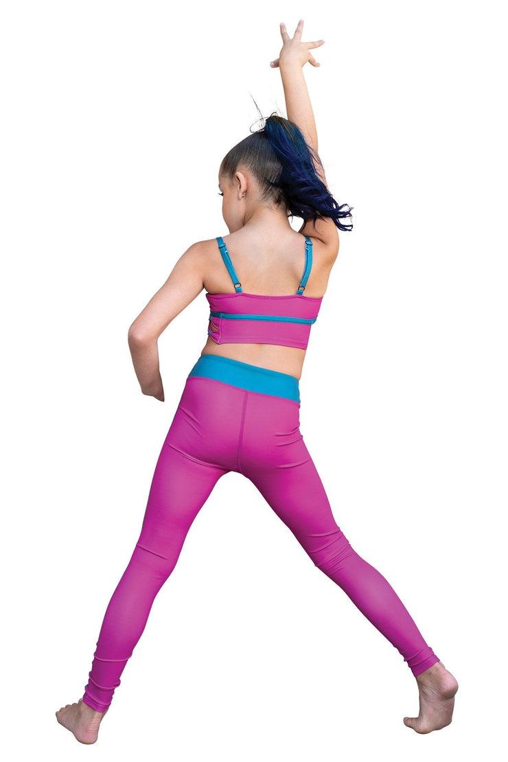 Danz N Motion - Color Block Cami Top - Adult (20308A) - Fierce Magenta - Final Sale