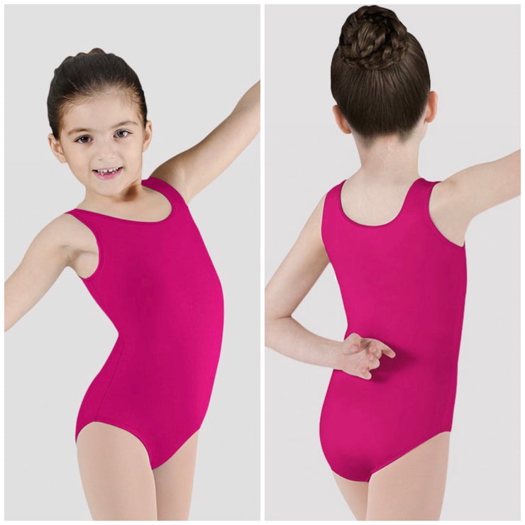 Bloch - Dynamic Tank Leotard - Child (CL5605) - Berry