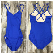 Capezio - Studio Collection Crisscross Back Leotard - Adult (SE1029W) - Royal