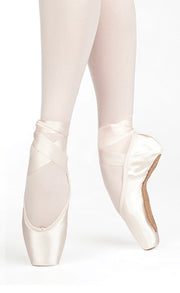 RP Collection - Almaz U-Cut with Drawstring - Pointe Shoes - FM Shank - RP Pink FINAL SALE