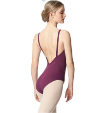 Lulli Dancewear - Darya Pinch Front Camisole Leotard - Adult (LUB334) - Black