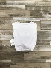 Energetiks - Lola Tie Crop - (ICAT52SF5) - White