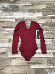 So Danca - Ruth Long Sleeve Leotard with Low Back - Child/Adult (SL118/SL117) - Burgundy