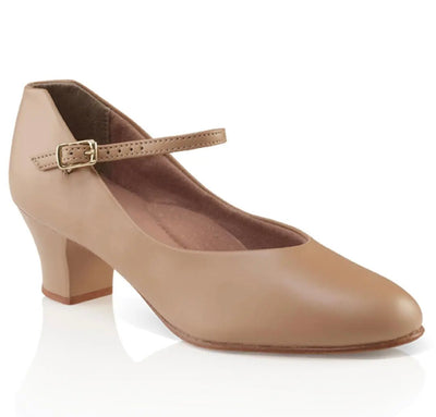 Capezio - Jr. Footlight Character Shoe - Child/Adult (550X/550/550A) - Caramel