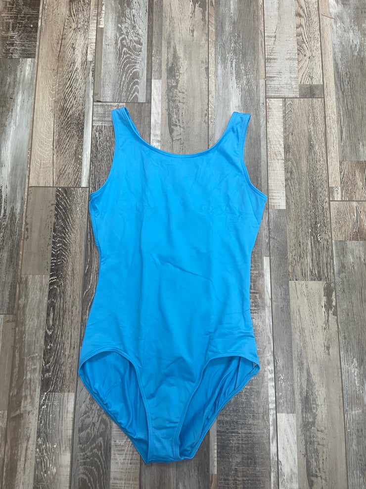 Capezio - Studio Collection Strappy Back Tank Leotard - Adult (SE1026W) - Columbia Blue