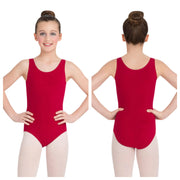 Capezio - High-Neck Tank Leotard - Child/Adult (CC201C/CC201) - Garnet