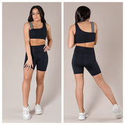 Energetiks - Motion Crop Top - Adult (IC75PA1-BLK) - Black - Final Sale