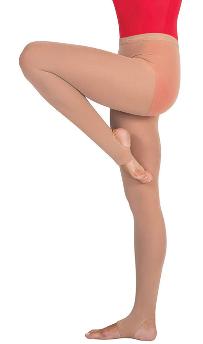 Body Wrappers - Total Stretch Stirrup Tights - Child/Adult (C32, A32, A32X) - Jazzy Tan