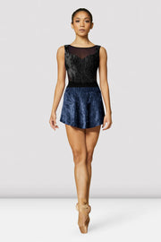 Bloch - Velvet Pull On Skirt - Adult (R1031) - Shadow
