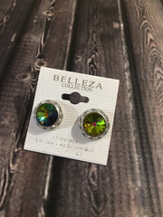 Belleza Collection - Swarovski Crystals Pierced Earrings - 15mm