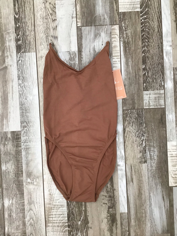Capezio - Overs & Unders Bodyliners - Camisole Leotard w/ Clear Adjustable Straps - Child/Adult (3532C/3532) - S60/Maple