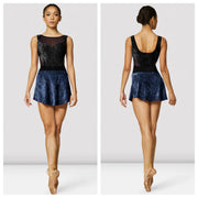 Bloch - Velvet Pull On Skirt - Adult (R1031) - Shadow