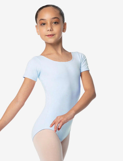 So Danca - Maggie Cap Sleeve Leotard - Child (SL26) - Light Blue