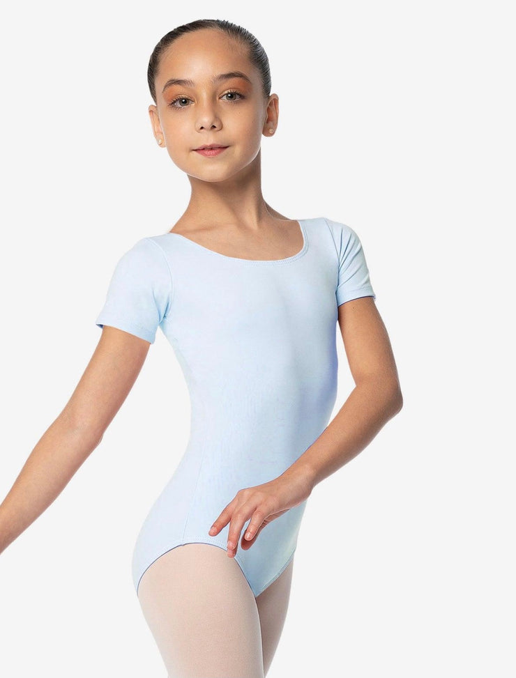 So Danca - Maggie Cap Sleeve Leotard - Child (SL26) - Light Blue