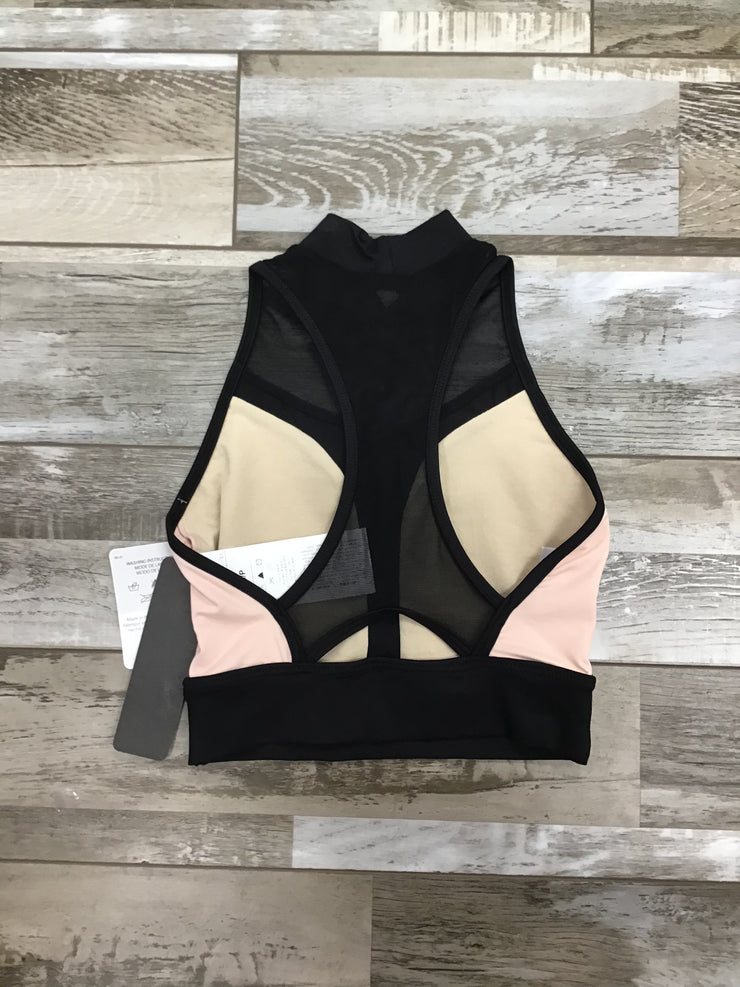 So Danca - Kylie Crop Top - Adult (SL145) - Antique Rose/Black - Final Sale