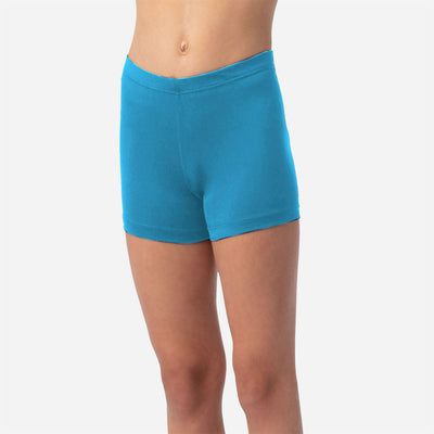 So Danca - High Waisted Shorts - Child/Adult (SL83/SL82) - Peacock