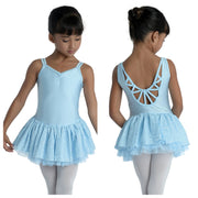 Danz N Motion - Zadie Girls Macrame Camisole Dress - Child (19205C) - Light Blue