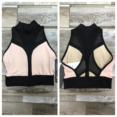 So Danca - Kylie Crop Top - Adult (SL145) - Antique Rose/Black - Final Sale