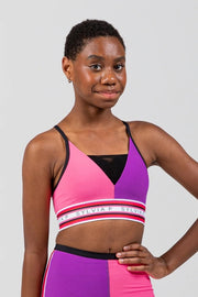 Sylvia P - Airspeed Crop Top - Adult - Multicolored - Final Sale