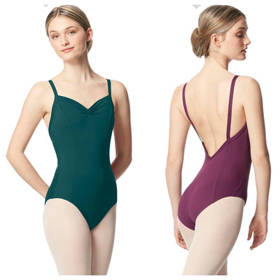 Lulli Dancewear - Darya Pinch Front Camisole Leotard - Child (LUB334C) - Teal