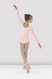 Bloch - Meglio Long Sleeve Leotard - Child (CL5609) - Light Pink