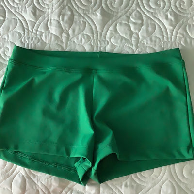 Capezio - Boycut Low Rise Shorts - Adult (TB113) - Kelly Green - Final Sale