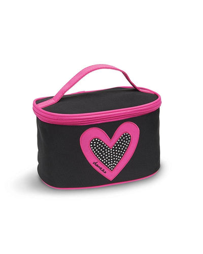 Danz N Motion - I Heart Make-up Case (B472) - Hot Pink/Black