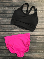 Bloch - Annora Double Leg Line Briefs - Adult (FR5012) - Azalea Final Sale