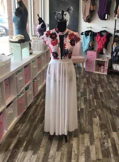 Body Wrappers - Circle Dance Skirt - Child (0501) - White