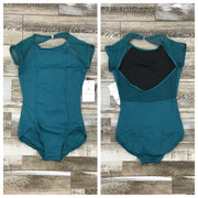 Capezio - Studio Collection Raglan Sleeve High Neck Leotard - Adult (SE1076W) - Teal