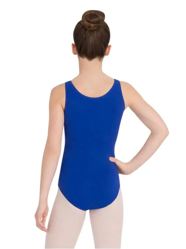 Capezio - High-Neck Tank Leotard - Child (CC201C) - Royal