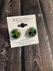 Belleza Collection - Swarovski Crystals Pierced Earrings - 15mm
