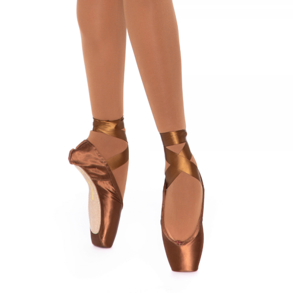 RP Collection - Rubin U-Cut with Drawstring - FS Shank - Pointe Shoes - Almond FINAL SALE