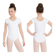 Capezio - Short Sleeve Leotard - Child/Adult (TB132C/TB133) - White