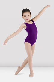 Bloch - Dynamic Tank Leotard - Child (CL5605) - Aubergine