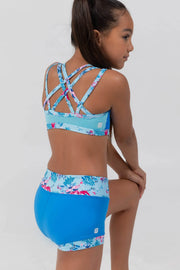 Sylvia P - Maliah Short - Child/Adult (21-11-GHY-015) - Blue Final Sale