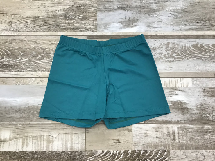 So Danca - High Waisted Shorts - Child/Adult (SL83/SL82) - Tropic Green