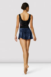 Bloch - Velvet Pull On Skirt - Adult (R1031) - Shadow
