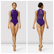 Bloch - Zipper Front Halter Neck Leotard - Adult (L1045) - Amethyst