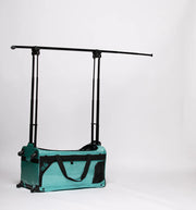 Glam'r Gear - Changing Station Travel Bag - STANDARD TEAL SPARKLE - IN-STORE ONLY - NOT AVAILABLE FOR SHIPPING
