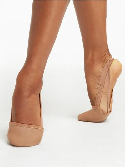 Capezio - Leather Pirouette II - Adult (H062) - Dark Suntan