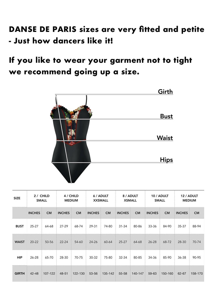 Danse De Paris - Manon Short Skirt Tutu  - Adult (R0052L) - Manon - Final Sale